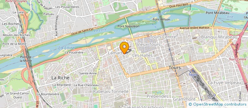 localisation de l'entreprise MONSIEUR CHRISTIAN CARCY  TOURS