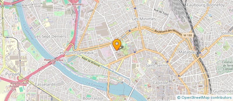 localisation de l'entreprise MONSIEUR CHRISTIAN CARLE à TOULOUSE