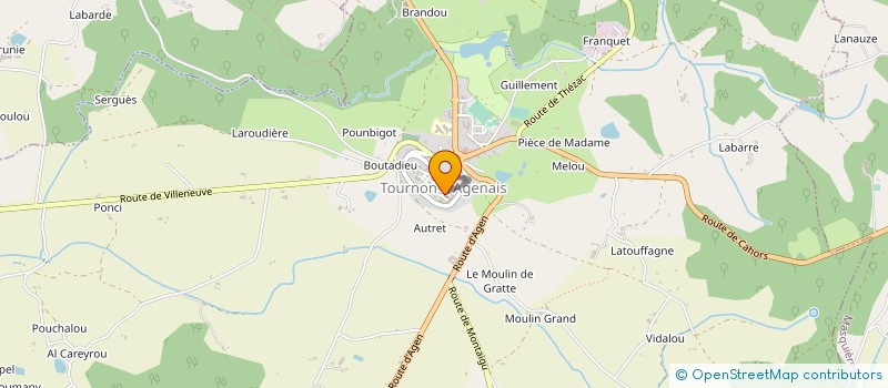 localisation de l'entreprise MONSIEUR CHRISTIAN CARLES à SAINT-GEORGES