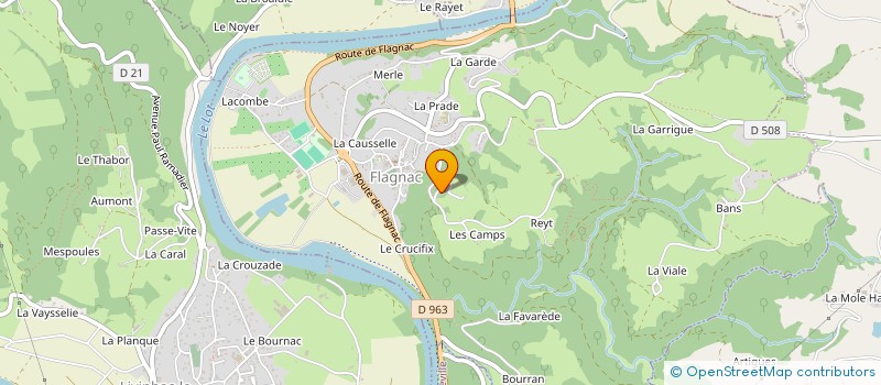 localisation de l'entreprise MONSIEUR CHRISTIAN CARNUS  ALMONT-LES-JUNIES