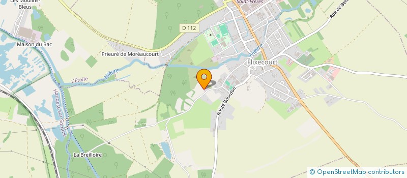 localisation de l'entreprise MONSIEUR CHRISTIAN CARROUAILLE  FLIXECOURT