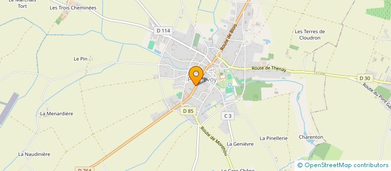 localisation de l'entreprise MONSIEUR CHRISTIAN CARTON  MONTHOU-SUR-CHER