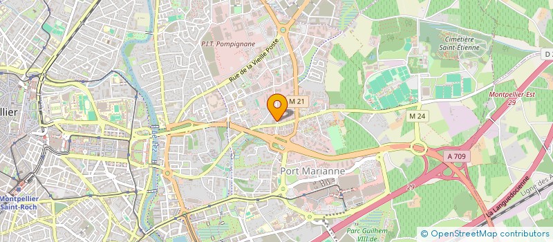 localisation de l'entreprise MONSIEUR CHRISTIAN CARTON à MONTPELLIER