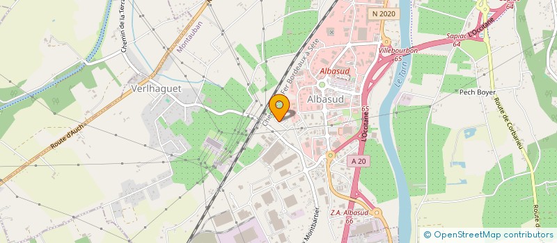 localisation de l'entreprise MONSIEUR CHRISTIAN CASSAN  MONTAUBAN