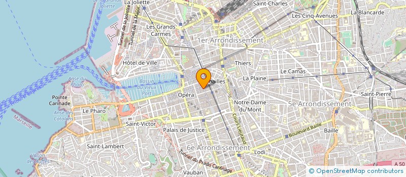 localisation de l'entreprise MONSIEUR CHRISTIAN CASTELLA à MARSEILLE