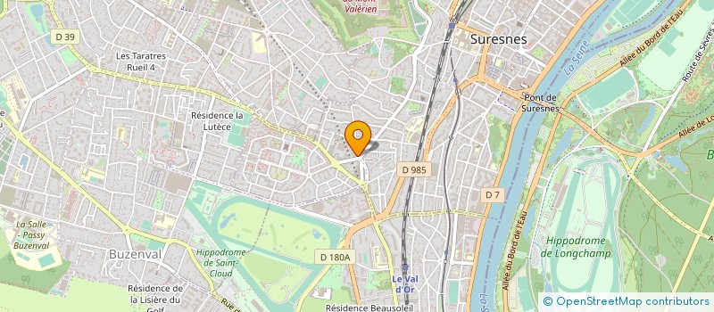 localisation de l'entreprise MONSIEUR CHRISTIAN CASTELLAN à SURESNES