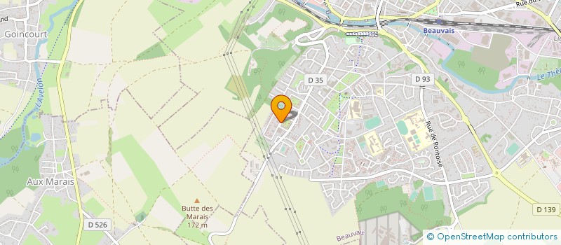 localisation de l'entreprise MONSIEUR CHRISTIAN CASTELLO  BEZIERS