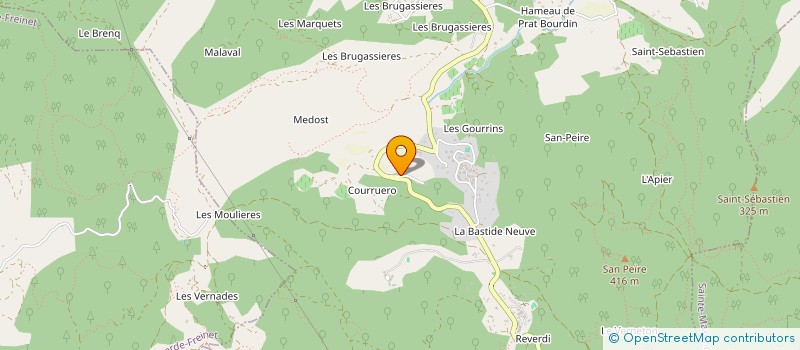 localisation de l'entreprise MONSIEUR CHRISTIAN CASTELLY  LE PLAN-DE-LA-TOUR