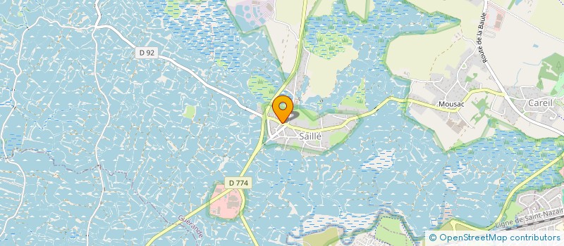 localisation de l'entreprise MONSIEUR CHRISTIAN CAVALIN  GUERANDE