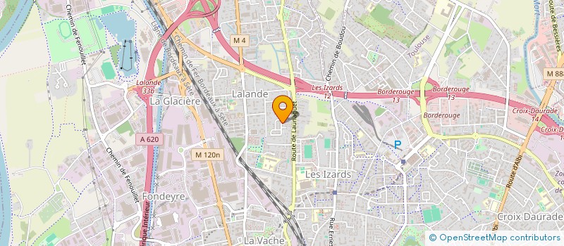 localisation de l'entreprise MONSIEUR CHRISTIAN CAVAROC à TOULOUSE