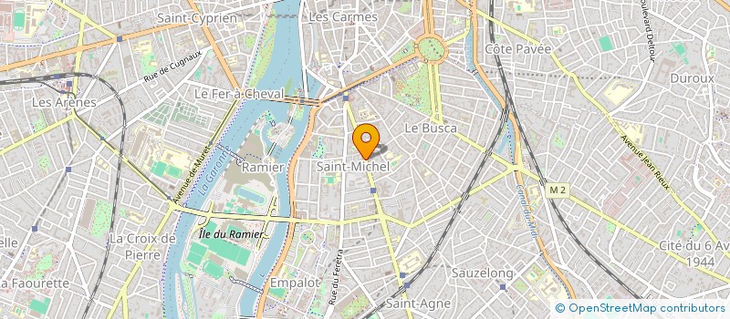 localisation de l'entreprise MONSIEUR CHRISTIAN CAYROL à TOULOUSE