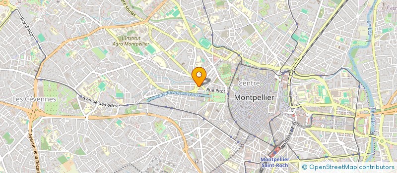 localisation de l'entreprise MONSIEUR CHRISTIAN CAZALS à MONTPELLIER