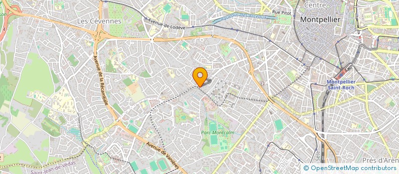 localisation de l'entreprise MONSIEUR CHRISTIAN CAZENEUVE à MONTPELLIER