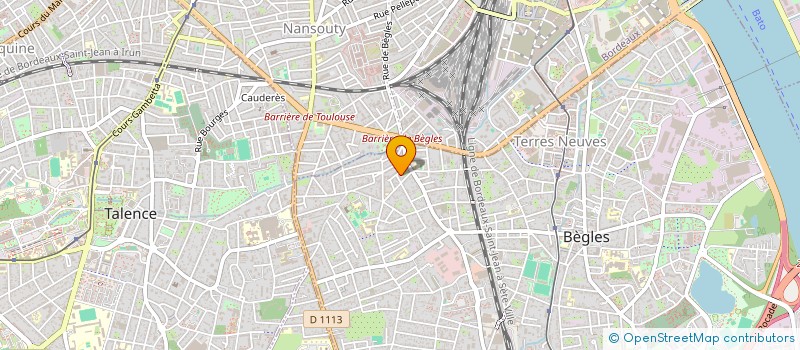 localisation de l'entreprise MONSIEUR CHRISTIAN CAZENEUVE à BEGLES