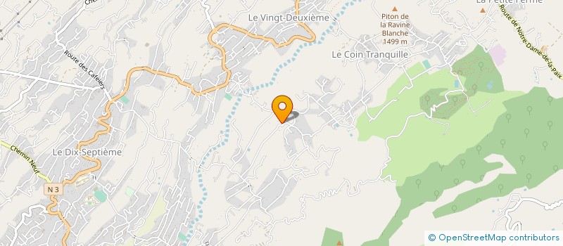 localisation de l'entreprise MONSIEUR CHRISTIAN CELESTE  LE TAMPON