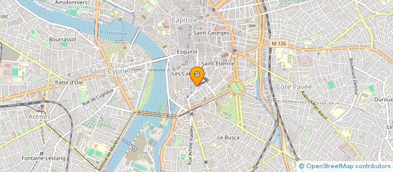 localisation de l'entreprise MONSIEUR CHRISTIAN CEREZO  TOULOUSE