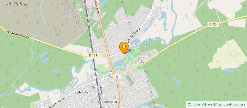 localisation de l'entreprise MONSIEUR CHRISTIAN CERNIACK  SALBRIS