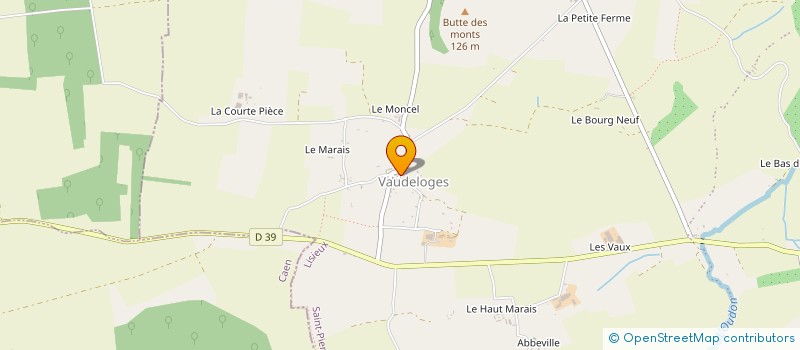 localisation de l'entreprise MONSIEUR CHRISTIAN CHABOISSIER à SAINT-PIERRE-EN-AUGE