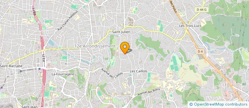 localisation de l'entreprise MONSIEUR CHRISTIAN CHAFFARD à MARSEILLE