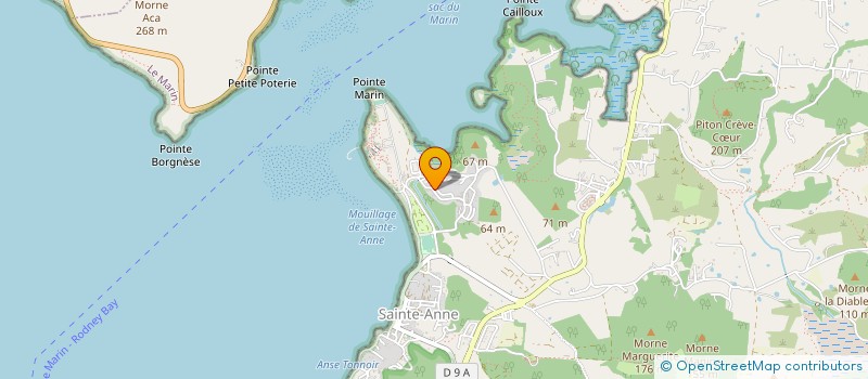 localisation de l'entreprise MONSIEUR CHRISTIAN CHALONO  SAINTE-ANNE