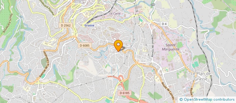 localisation de l'entreprise MONSIEUR CHRISTIAN CHAPELAIN à GRASSE