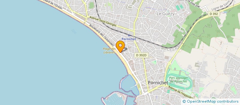 localisation de l'entreprise MONSIEUR CHRISTIAN CHARLES à PORNICHET