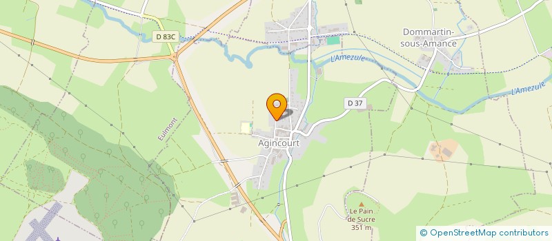 localisation de l'entreprise MONSIEUR CHRISTIAN CHARLES  AGINCOURT