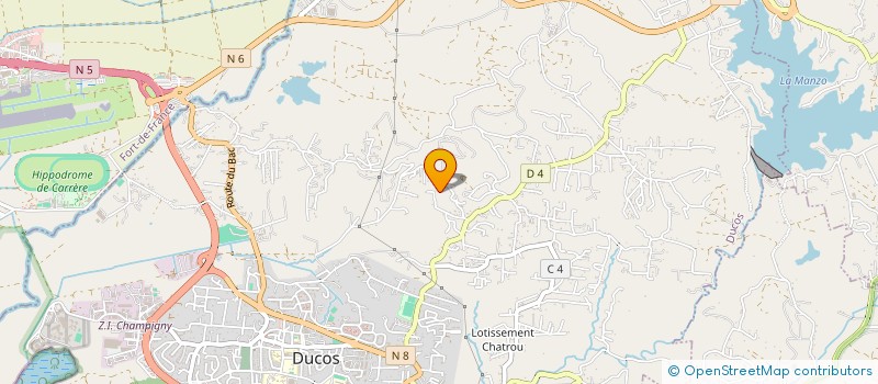 localisation de l'entreprise MONSIEUR CHRISTIAN CHARLES  DUCOS