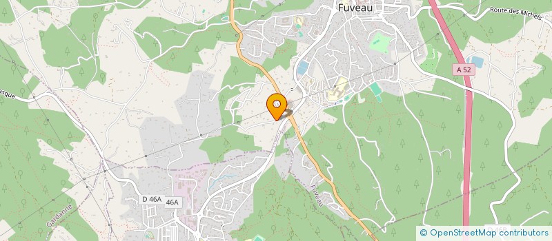 localisation de l'entreprise MONSIEUR CHRISTIAN CHARLIER  FUVEAU