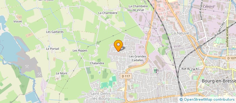 localisation de l'entreprise MONSIEUR CHRISTIAN CHARNAY à SAINT-DENIS-LES-BOURG