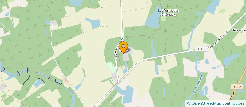 localisation de l'entreprise MONSIEUR CHRISTIAN CHARTIER  YVOY-LE-MARRON