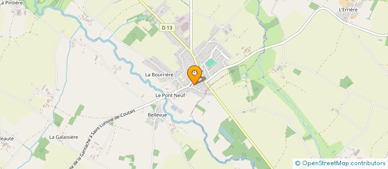 localisation de l'entreprise MONSIEUR CHRISTIAN CHAUVIN à MACHECOUL-SAINT-MEME