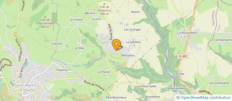 localisation de l'entreprise MONSIEUR CHRISTIAN CHAVASSIEUX à SAINT-JOSEPH
