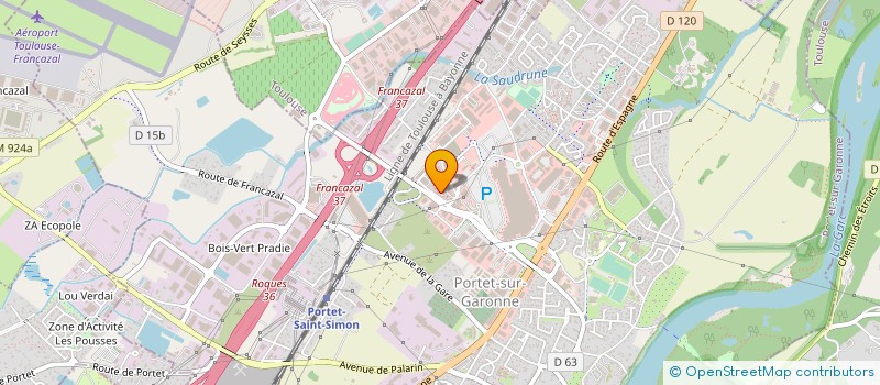 localisation de l'entreprise MONSIEUR CHRISTIAN CHAZAUD  PORTET-SUR-GARONNE