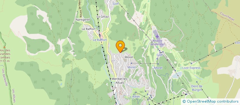 localisation de l'entreprise MONSIEUR CHRISTIAN CHENEVRIER  LES ALLUES