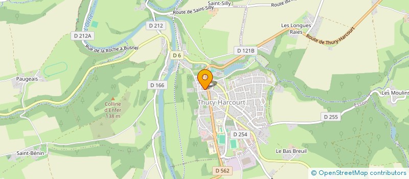 localisation de l'entreprise MONSIEUR CHRISTIAN CHENU à THURY-HARCOURT-LE-HOM