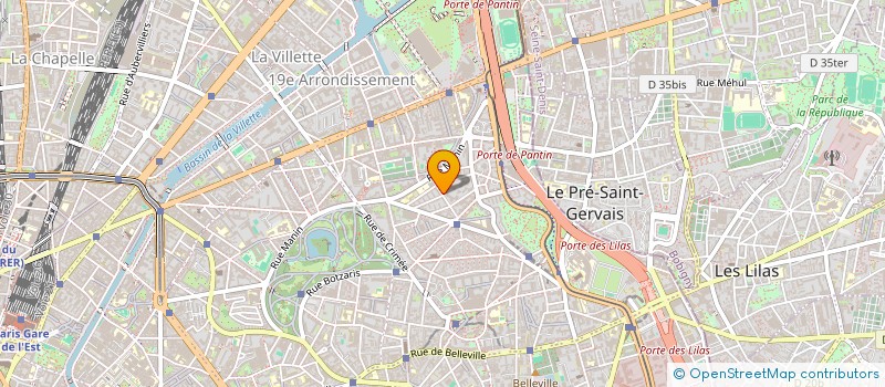 localisation de l'entreprise MONSIEUR CHRISTIAN CHESNAIS à PARIS