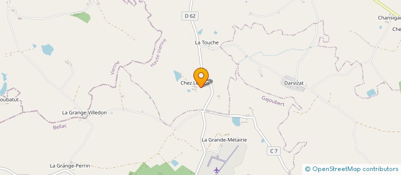 localisation de l'entreprise MONSIEUR CHRISTIAN CHEVALIER à SAINT-MARTIAL-SUR-ISOP