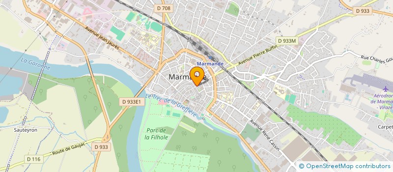 localisation de l'entreprise MONSIEUR CHRISTIAN CHEVANNE  BEAUPUY