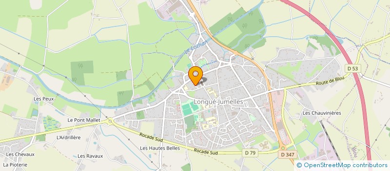 localisation de l'entreprise MONSIEUR CHRISTIAN CHEVRE  BLOU