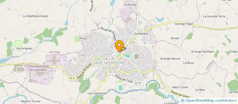 localisation de l'entreprise MONSIEUR CHRISTIAN CHILLET à LARAJASSE