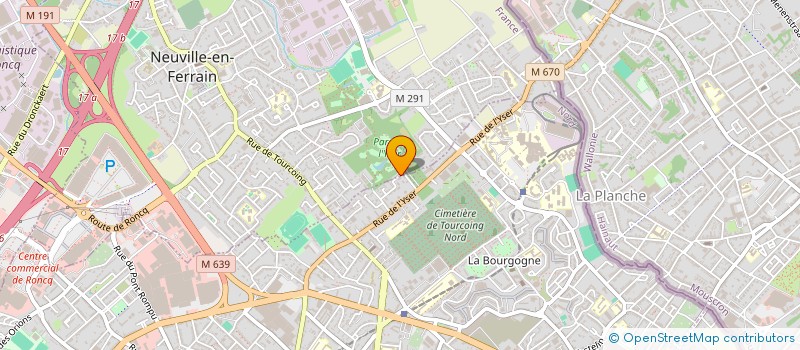 localisation de l'entreprise MONSIEUR CHRISTIAN CHOMEZ  NEUVILLE-EN-FERRAIN