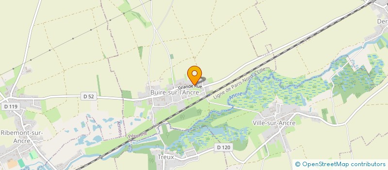 localisation de l'entreprise MONSIEUR CHRISTIAN CHOQUET  CARNOY-MAMETZ