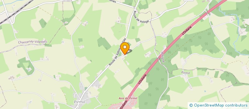 localisation de l'entreprise MONSIEUR CHRISTIAN CHOTARD  PIRMIL