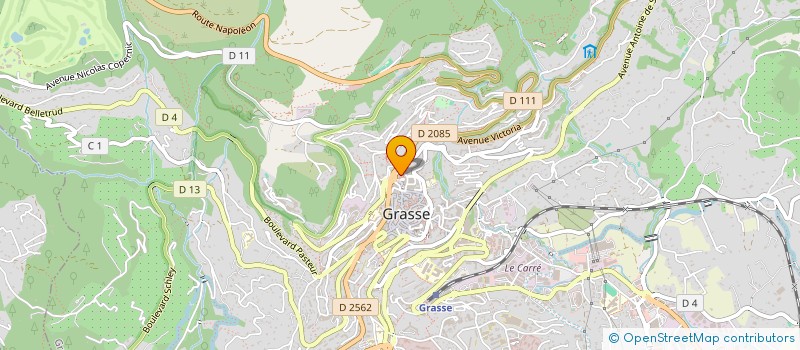 localisation de l'entreprise MONSIEUR CHRISTIAN CIOLINO  GRASSE