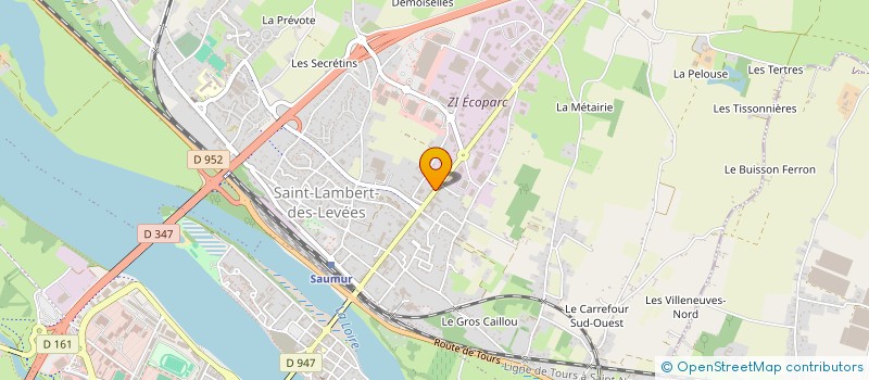 localisation de l'entreprise MONSIEUR CHRISTIAN CIRET à SAUMUR