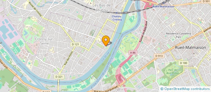 localisation de l'entreprise MONSIEUR CHRISTIAN CLERC  CROISSY-SUR-SEINE