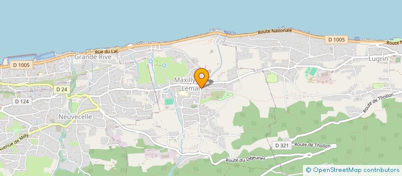 localisation de l'entreprise MONSIEUR CHRISTIAN CLERC  MAXILLY-SUR-LEMAN