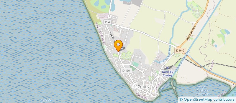 localisation de l'entreprise MONSIEUR CHRISTIAN CLERE à LE CROTOY