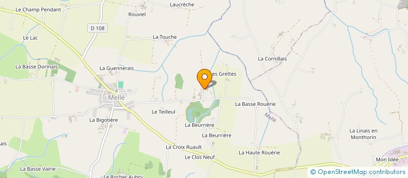 localisation de l'entreprise MONSIEUR CHRISTIAN CLOSSAIS à MELLE
